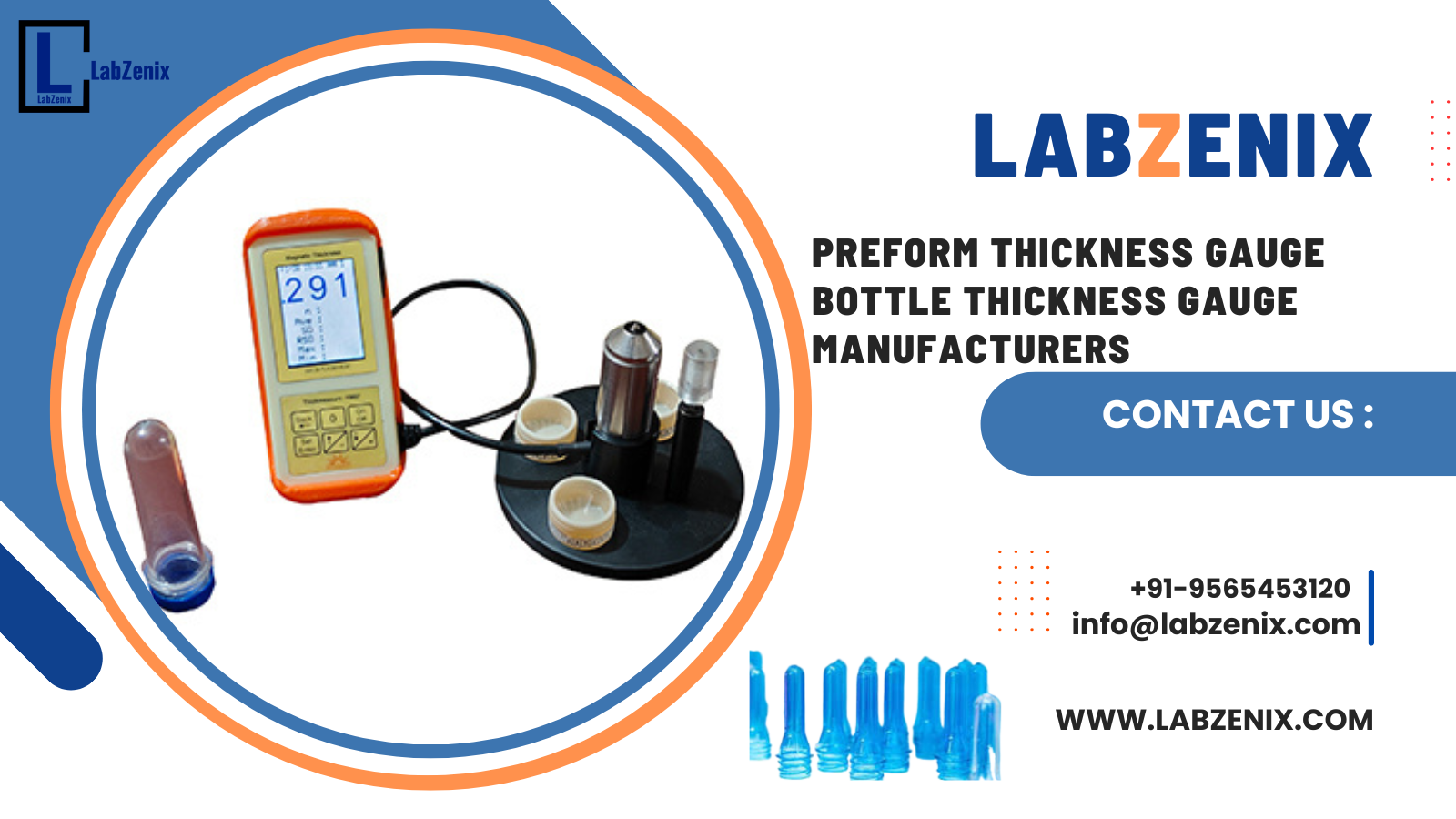 Preform Thickness Gauge Bottle Thickness Gauge Manufacturers