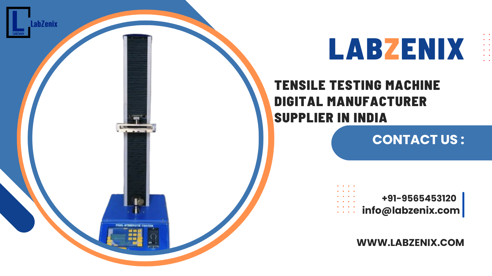 Tensile Testing Machine Digital Manufacturer Supplier in India