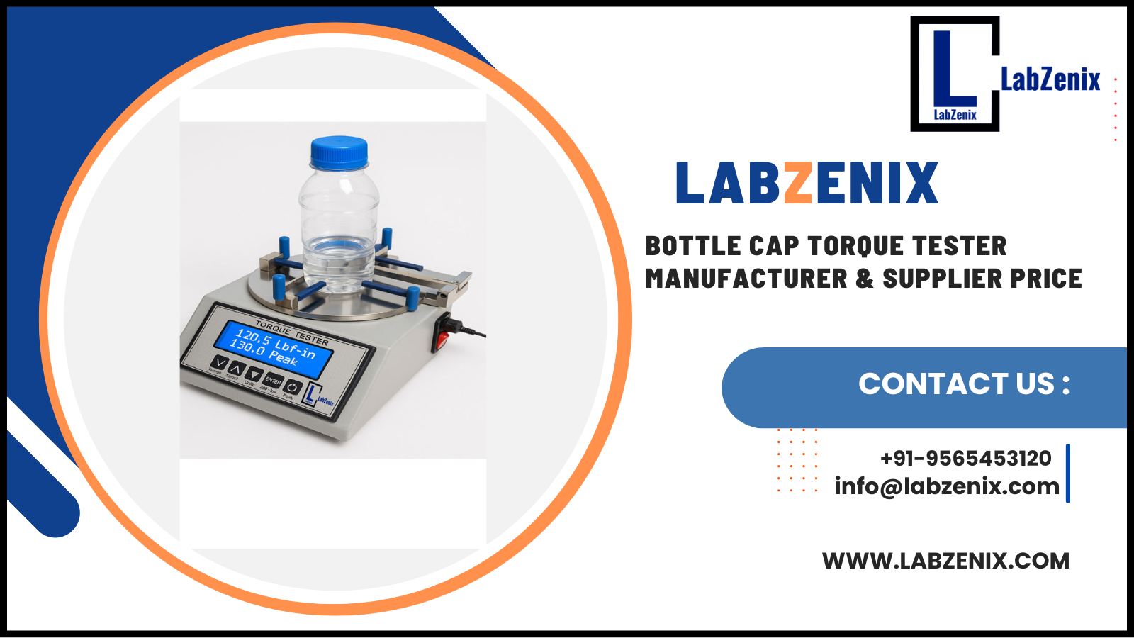 Bottle Cap Torque Tester Manufacturer & Supplier Price