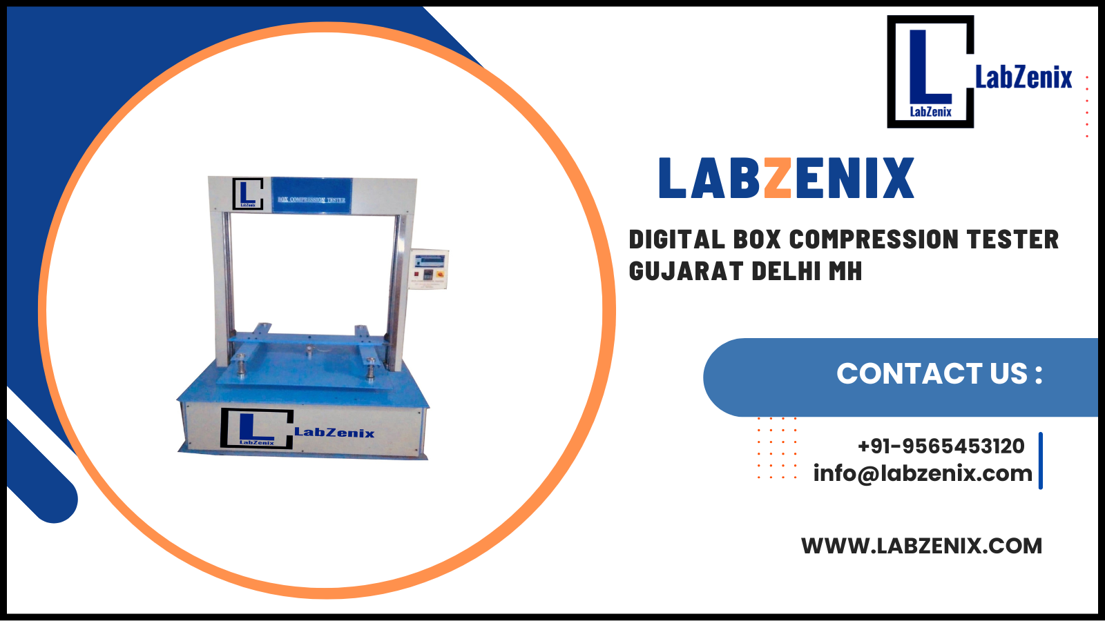 Digital Box Compression Tester Gujarat Delhi MH