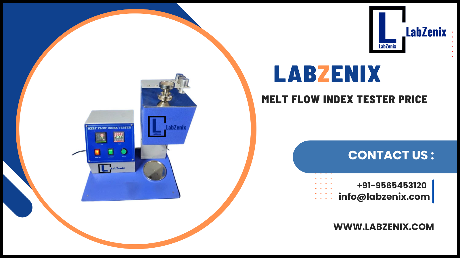Melt flow index tester price