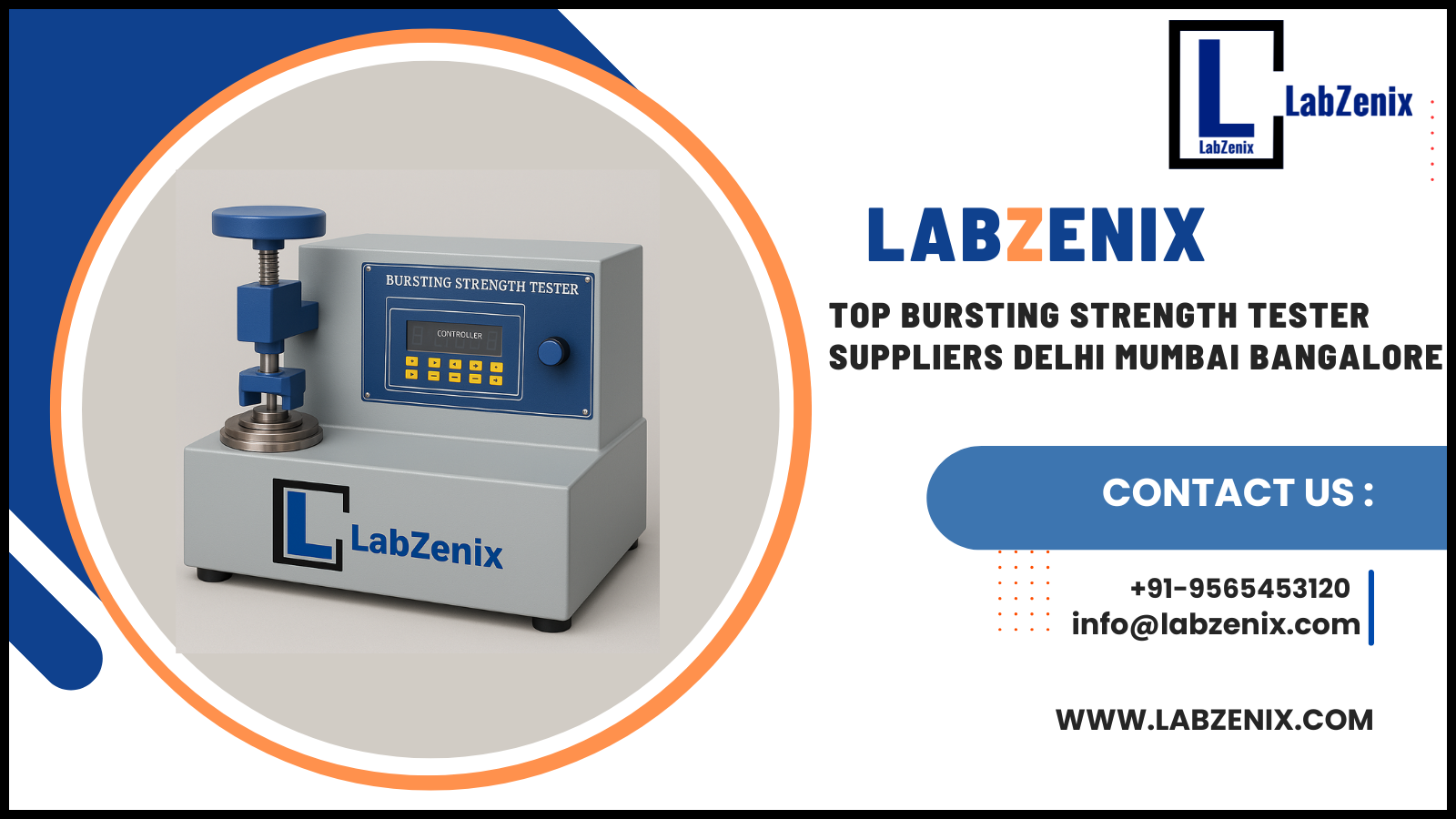 Top Bursting Strength Tester Suppliers Delhi Mumbai Bangalore