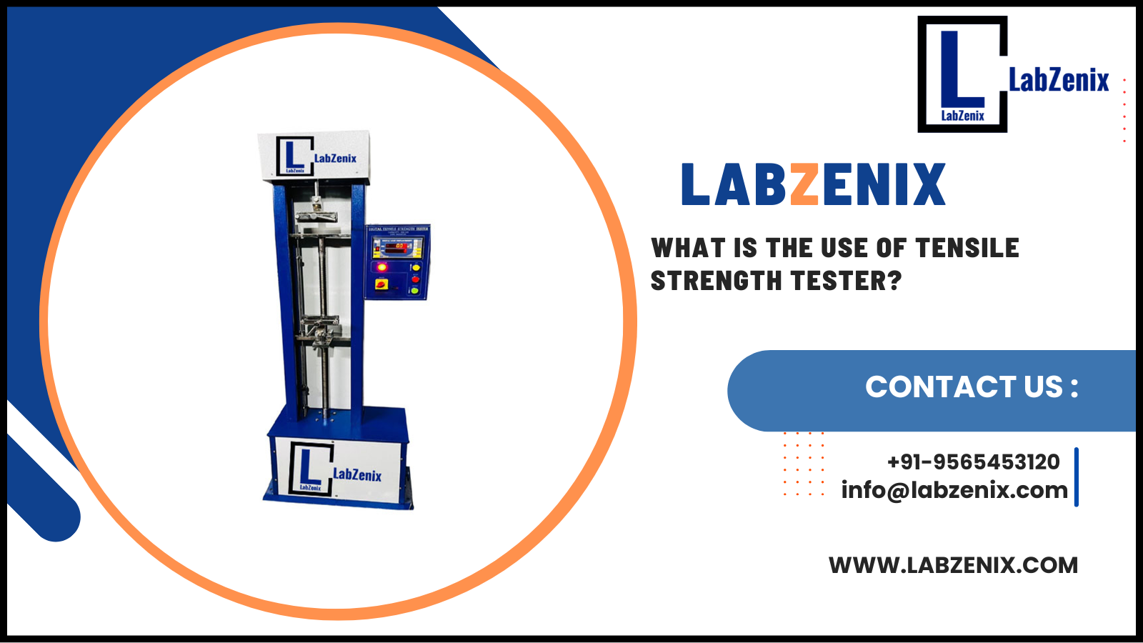 What is the use of tensile strength tester?