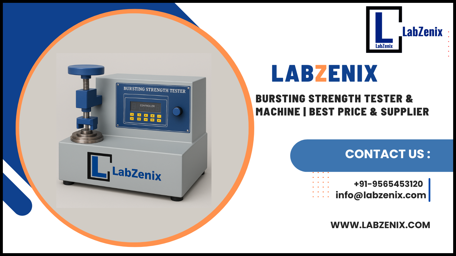 Bursting Strength Tester & Machine Best Price & Supplier