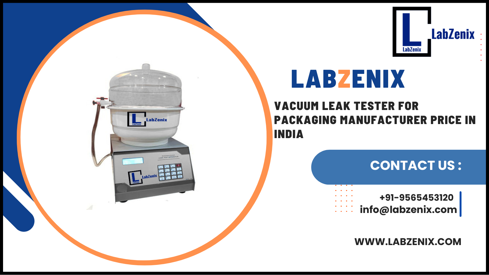 Vacuum leak Tester for packaging Manufacturer Price in India