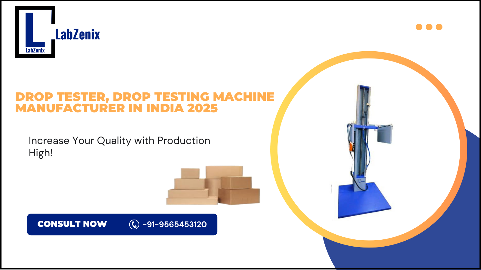 Drop Tester, Drop Testing Machine Manufacturer in India