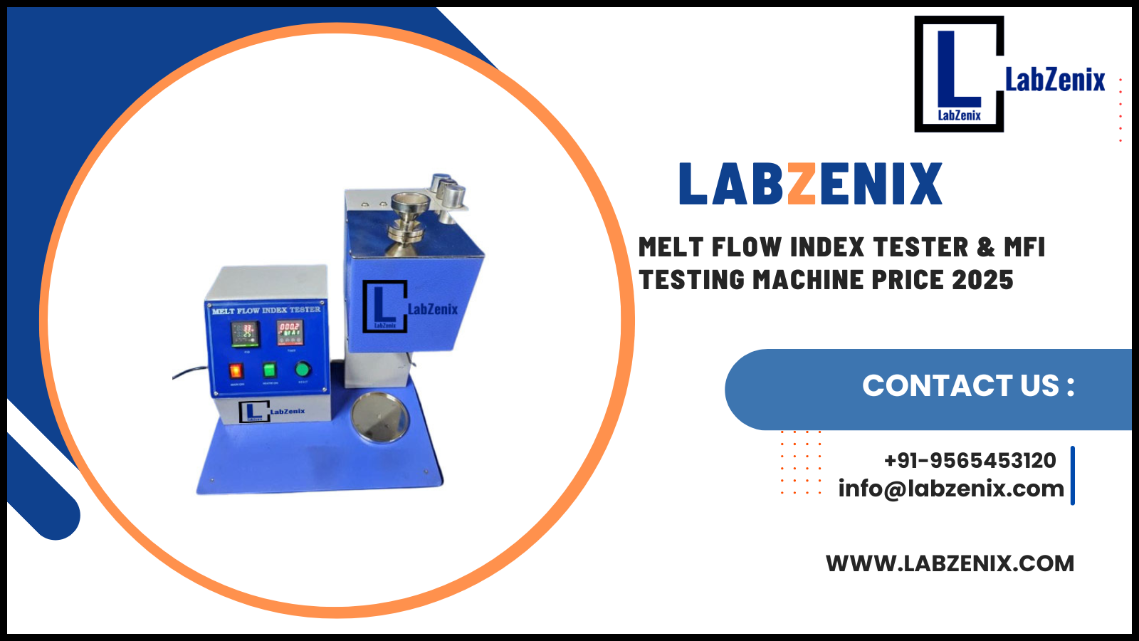 Melt Flow Index Tester & MFI Testing Machine Price 2025
