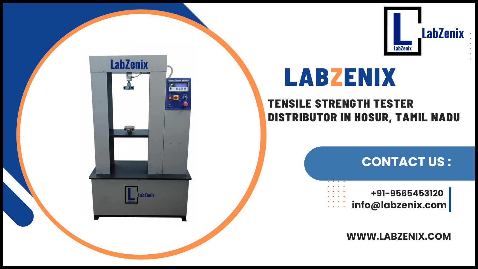 Tensile Strength Tester distributor in Hosur, Tamil Nadu