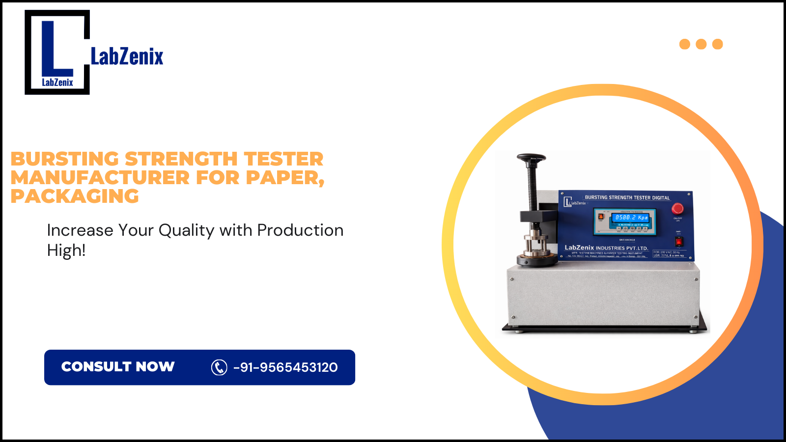 Bursting Strength Tester Manufacturer for Paper, Packaging