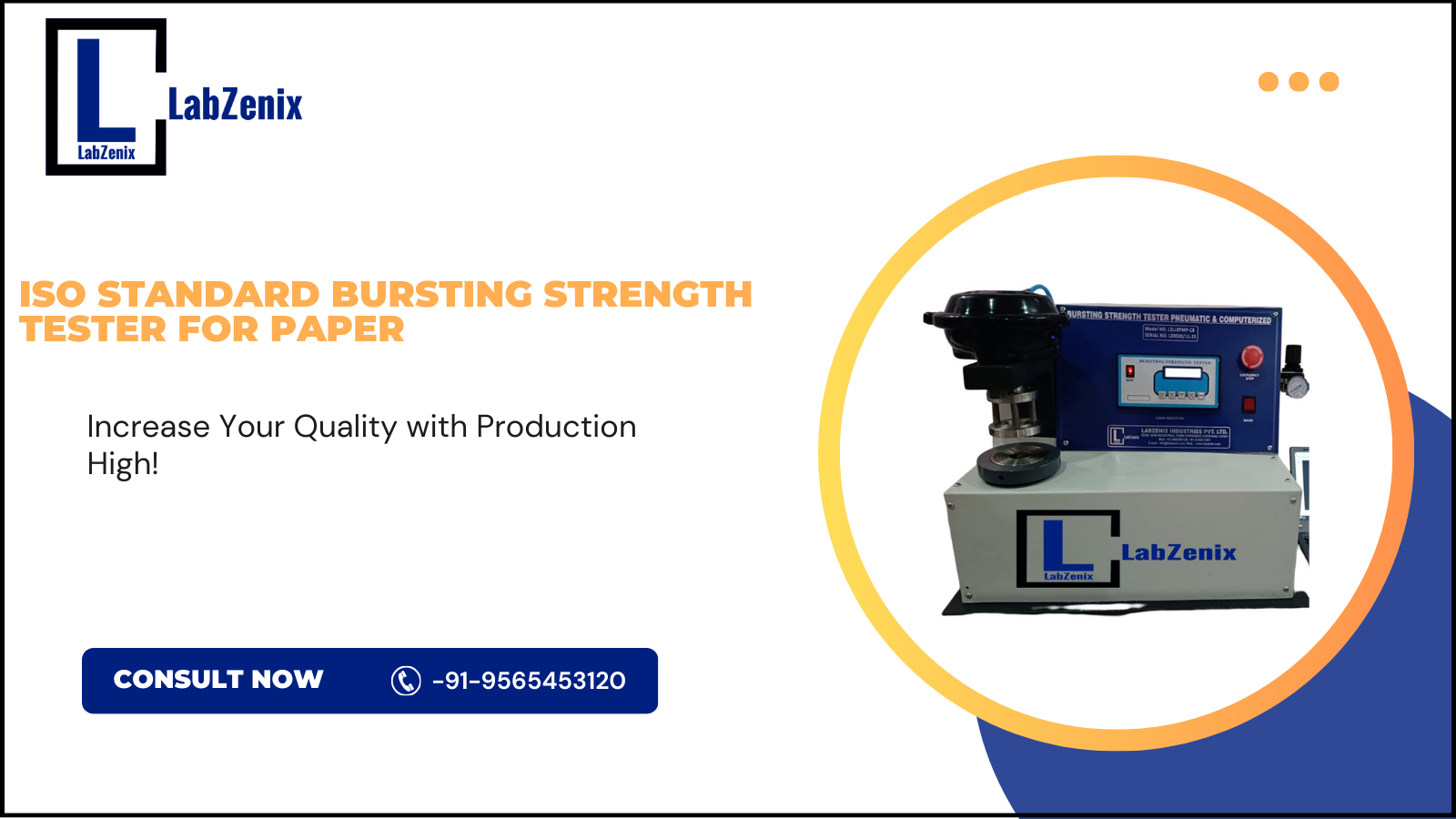 ISO Standard Bursting Strength Tester for Paper
