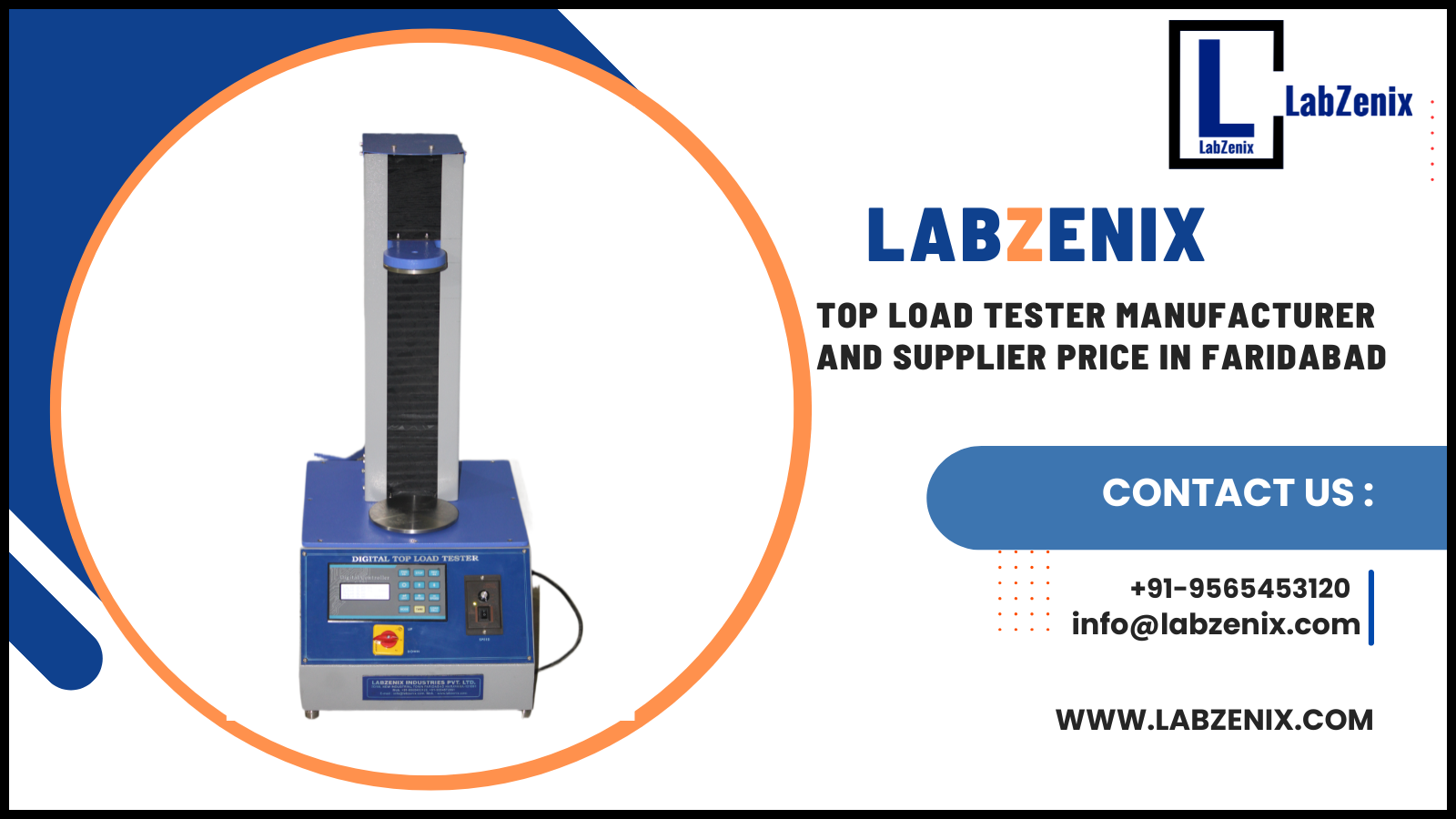Top Load Tester Manufacturer and Supplier Price in Faridabad